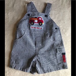 Firetruck Overalls